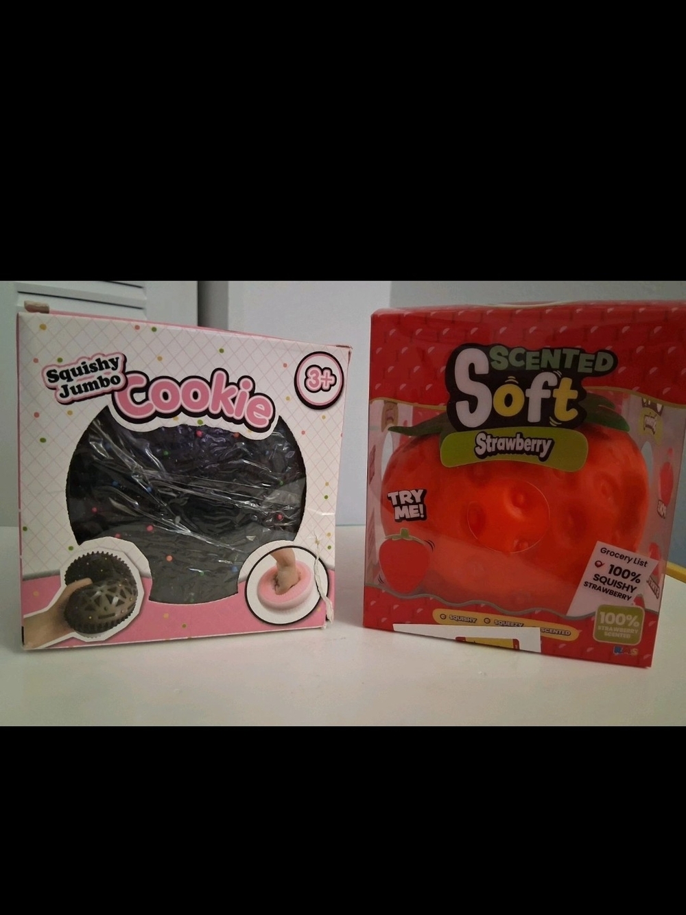 !! SQUISHY SNACK PACK !! STRAWBERRY AND COOKIE SQUISH PACK. AMAZING SOFT SQUISH
